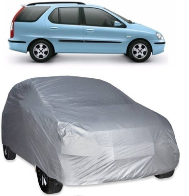 MoTRoX Car Cover For Tata Indigo Marina (Without Mirror Pockets)(Silver)