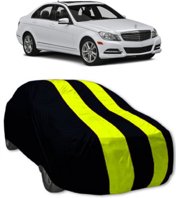 MoTRoX Car Cover For Mercedes Benz C220 (Without Mirror Pockets)(Red, Yellow)