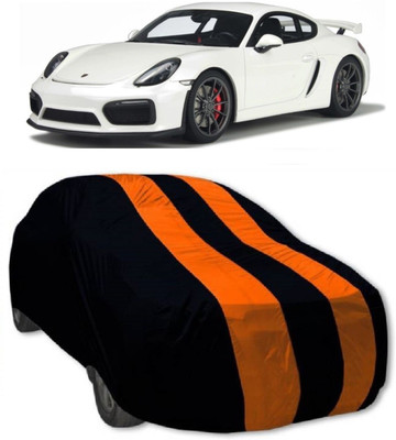 MoTRoX Car Cover For Porsche Cayman (Without Mirror Pockets)(Orange, Blue)