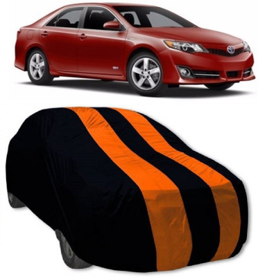 MoTRoX Car Cover For Toyota Camry (Without Mirror Pockets)(Orange, Blue)