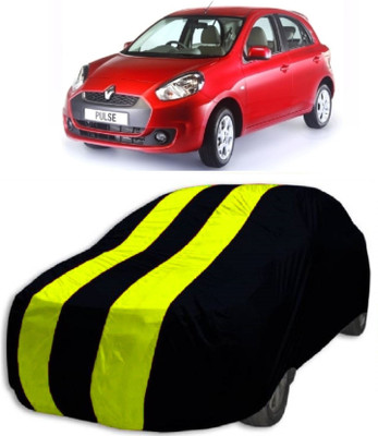 MoTRoX Car Cover For Renault Pulse (Without Mirror Pockets)(Red, Yellow)