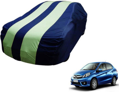 High Quality Car Cover For Honda Amaze (Without Mirror Pockets)(Green, Blue)