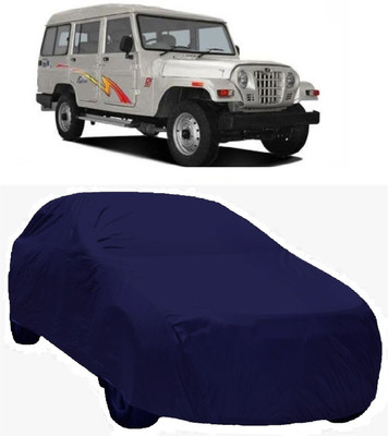 MoTRoX Car Cover For Mahindra Marshal (Without Mirror Pockets)(Blue)