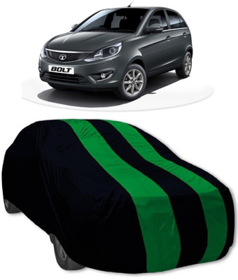 MoTRoX Car Cover For Tata Bolt (Without Mirror Pockets)(Green, Blue)