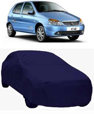 MoTRoX Car Cover For Tata Indica eV2 (Without Mirror Pockets)(Blue)