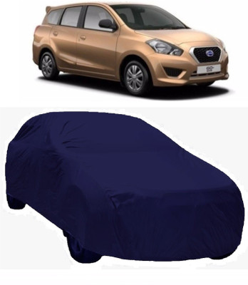 MoTRoX Car Cover For Nissan Go+ (Without Mirror Pockets)(Blue)