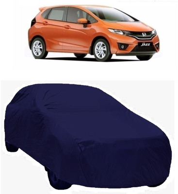 MoTRoX Car Cover For Honda Jazz (Without Mirror Pockets)(Blue)
