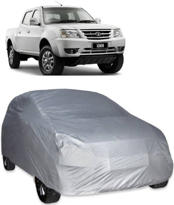 MoTRoX Car Cover For Tata Xenon (Without Mirror Pockets)(Silver)