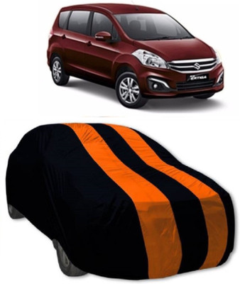 MoTRoX Car Cover For Maruti Suzuki Ertiga (Without Mirror Pockets)(Orange, Blue)