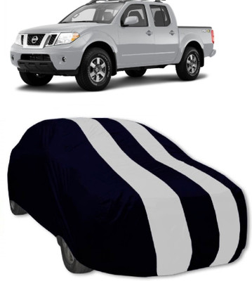 MoTRoX Car Cover For Nissan Frontier (Without Mirror Pockets)(Red, White)