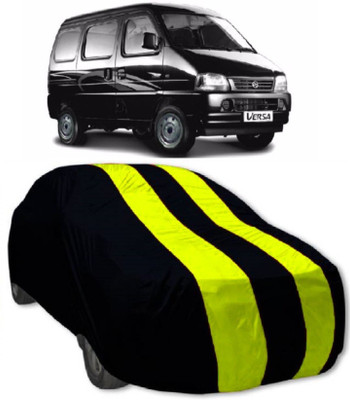MoTRoX Car Cover For Maruti Suzuki Versa (Without Mirror Pockets)(Red, Yellow)