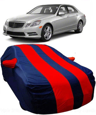 MoTRoX Car Cover For Mercedes Benz E-Class (With Mirror Pockets)(Blue, Red)