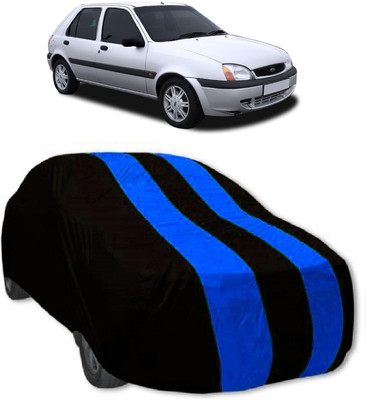 MoTRoX Car Cover For Ford Fiesta Old (Without Mirror Pockets)(Red, Blue)