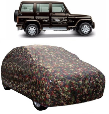 MoTRoX Car Cover For Mahindra Bolero (Without Mirror Pockets)(Multicolor)