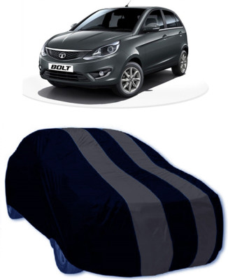 MoTRoX Car Cover For Tata Bolt (Without Mirror Pockets)(Grey, Blue)