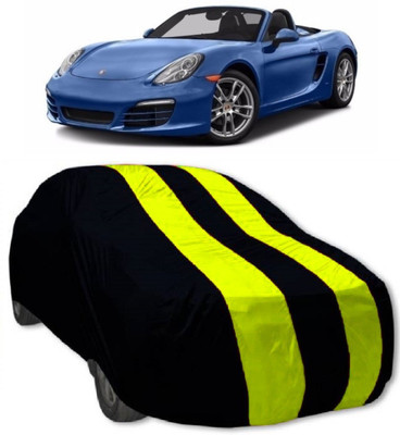 MoTRoX Car Cover For Porsche Boxster (Without Mirror Pockets)(Red, Yellow)