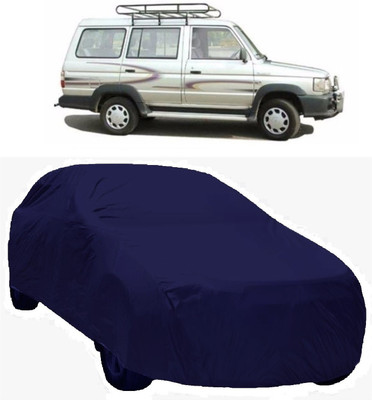 MoTRoX Car Cover For Toyota Qualis (Without Mirror Pockets)(Blue)