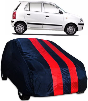 MoTRoX Car Cover For Hyundai Santro Xing (Without Mirror Pockets)(Red, Blue)
