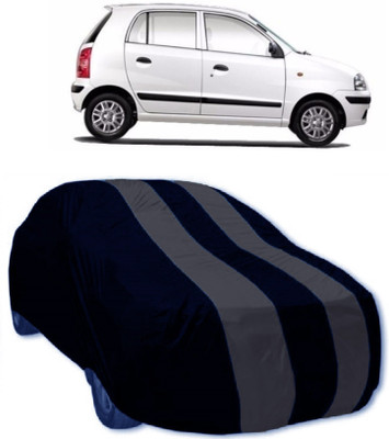 MoTRoX Car Cover For Hyundai Santro Xing (Without Mirror Pockets)(Grey, Blue)