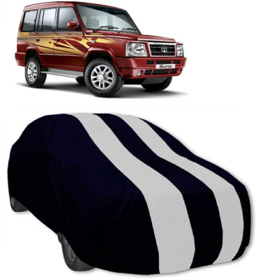 MoTRoX Car Cover For Tata Sumo Gold (Without Mirror Pockets)(Red, White)