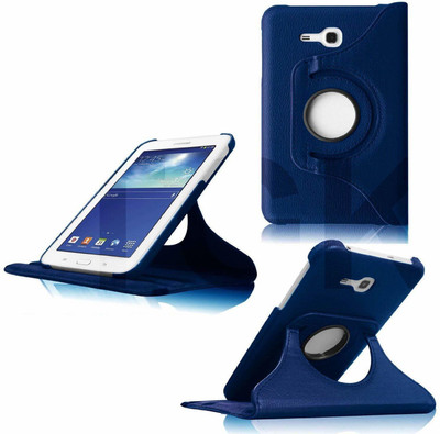 TGK Book Cover for Samsung Galaxy TAB 3, TAB 3V, SM- T116, SM- T113, SM- T110, SM- T111 (7.0 inch NEO Lite)(Blue, Cases with Holder)
