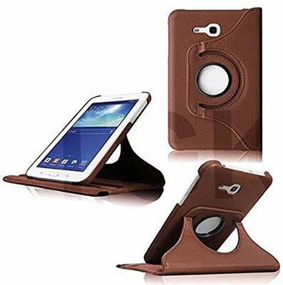 TGK Book Cover for Samsung Galaxy TAB 3, TAB 3V, SM- T116, SM- T113, SM- T110, SM- T111 (7.0 inch NEO Lite)(Brown, Cases with Holder)