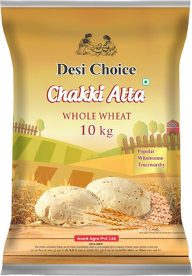Desi Choice Whole Wheat Chakki Atta (10 kg)