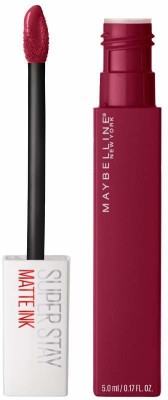 MAYBELLINE NEW YORK Super Stay Matte Ink Liquid Lipstick, 115 Founder(Maroon, 5 ml)
