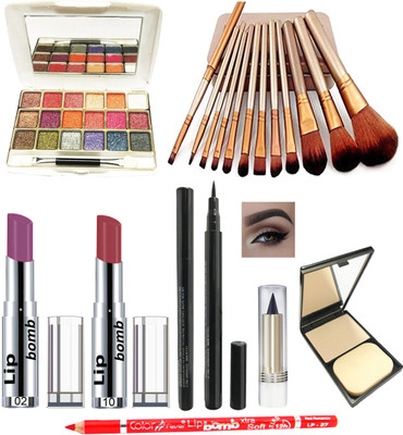 Color Fever Make Up Kit A 02-10 (Set of 19 Pcs)