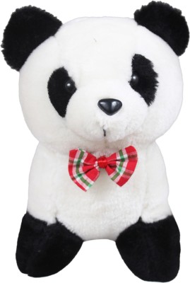 Tickles Pencil Box Panda Art Polyester Pencil Box(Set of 1, White)