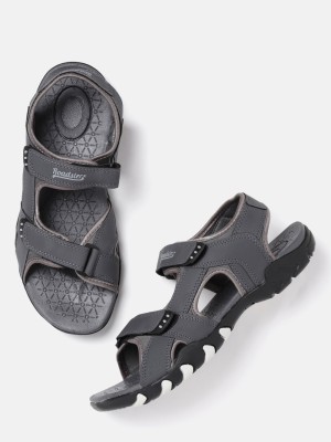 Roadster Men Sports Sandals(Grey , 8)