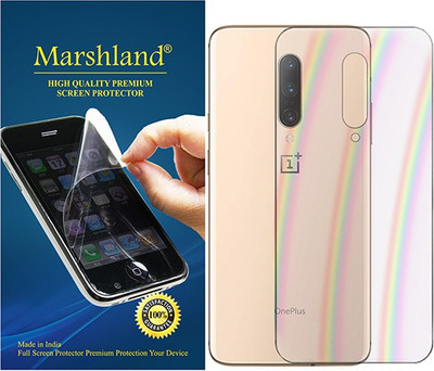 MARSHLAND Back Screen Guard for Oneplus 7 Pro, Rainbow Effect(Pack of 1)