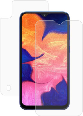 CASE CREATION Front and Back Screen Guard for Samsung Galaxy A10 (2019)(Pack of 2)