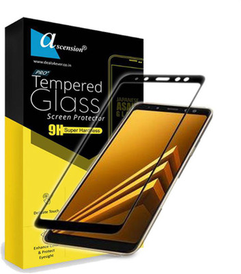 Ascension Tempered Glass Guard for Samsung Galaxy A8 Plus(Pack of 1)