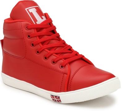 Zsyto STYLISH High Tops For Men(Red)