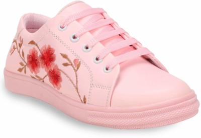 COMMANDER 888 Slip On Sneakers For Women(Pink)