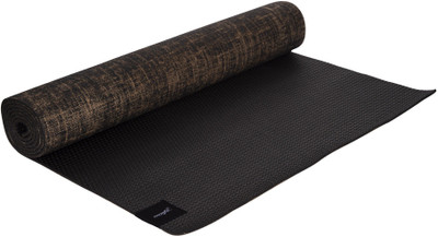 MagFit Jute Yoga Mat 5 mm - Black Black 5 mm Yoga Mat