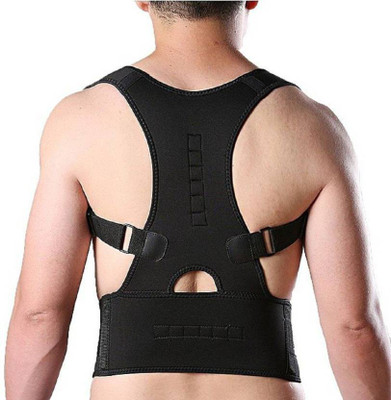 GS TECH ZONE back support belt Back / Lumbar Support(Black)