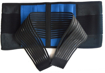 ELEBAE Y010-BLUE Back / Lumbar Support(Black)
