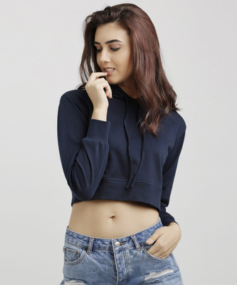 Miss Chase Full Sleeve Solid Women Sweatshirt