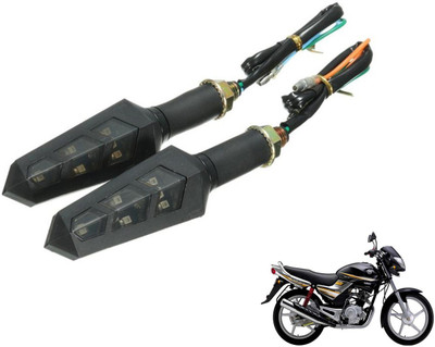 PRTEK Front, Rear LED Indicator Light for Yamaha Libero(Yellow)