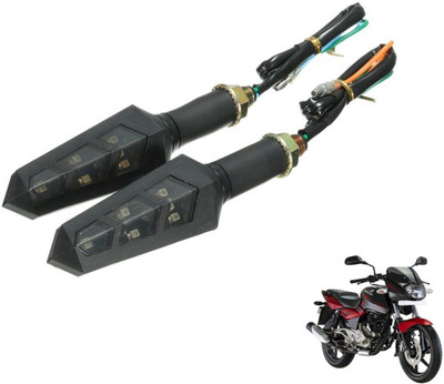 PRTEK Front, Rear LED Indicator Light for Bajaj Pulsar 180 DTS-i(Yellow)