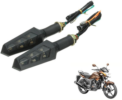 PRTEK Front, Rear LED Indicator Light for Hero Hunk(Yellow)