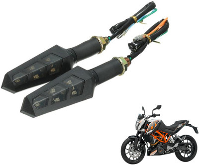 PRTEK Front, Rear LED Indicator Light for KTM Duke 390(Yellow)