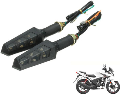PRTEK Front, Rear LED Indicator Light for Hero Ignitor(Yellow)