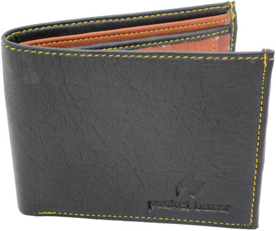 pocket bazar Men Tan Artificial Leather Wallet(6 Card Slots)