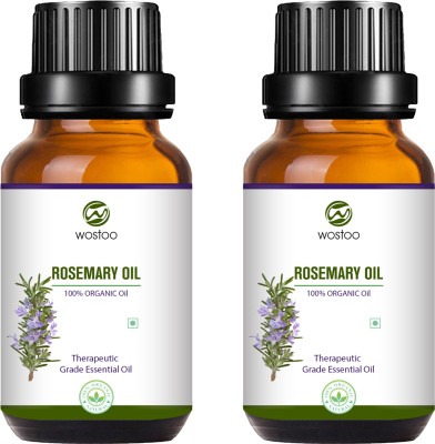 Wostoo Best Rosemary Essential Oil (15 ml) (Pack of 2)(30 ml)