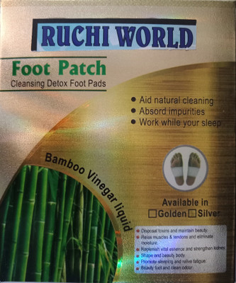 Ruchi World Natural Unwanted Toxins Remover Cleansing Detox Foot Patches(100 g)