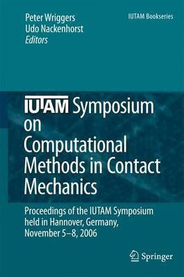 Iutam Symposium on Computational Methods in Contact Mechanics(English, Electronic book text, Wriggers P)
