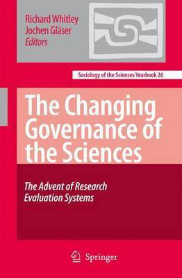 The Changing Governance of the Sciences(English, Electronic book text, Professor Whitley Richard)